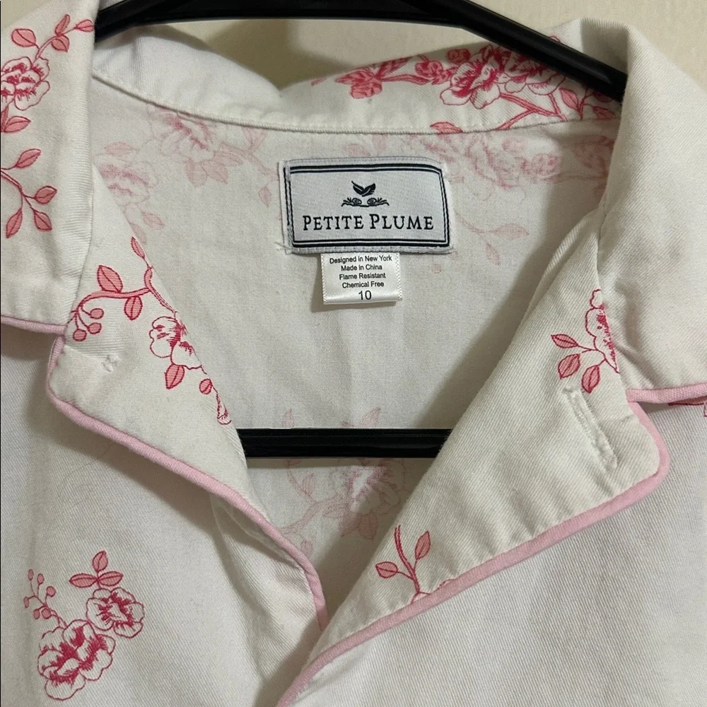 Bundle Petite Plum Girls Flannel Long Sleeve Tops size 10 (2) - Picture 3 of 5